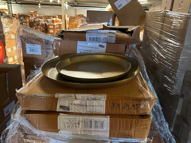 Pallet partij woondecoratie – mix van lampen, vazens & decoratie (partijhandel) - afbeelding 5 van  5