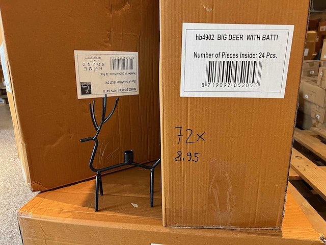 Pallet partij woondecoratie – mix van lampen, vazens & decoratie (partijhandel) - afbeelding 4 van  7