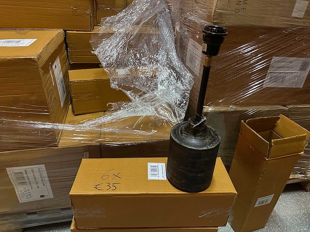 Pallet partij woondecoratie – mix van lampen, vazens & decoratie (partijhandel) - afbeelding 2 van  4