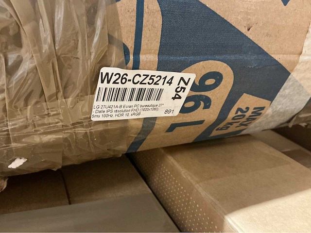 Pallet pc schermen / monitors retourgoederen - 14 items - afbeelding 1 van  2