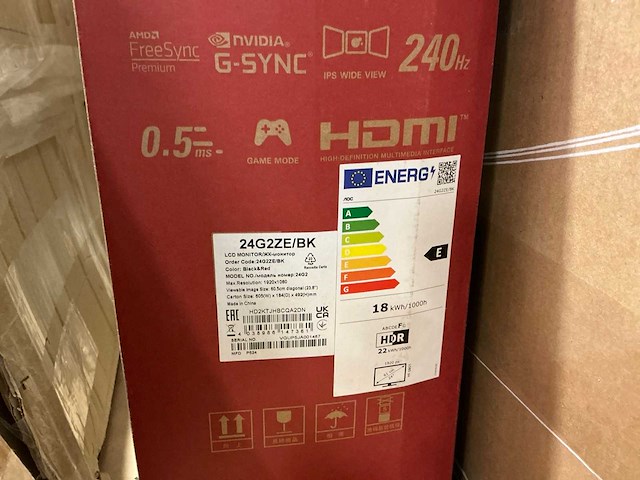 Pallet pc schermen / monitors retourgoederen - 14 items - afbeelding 5 van  9