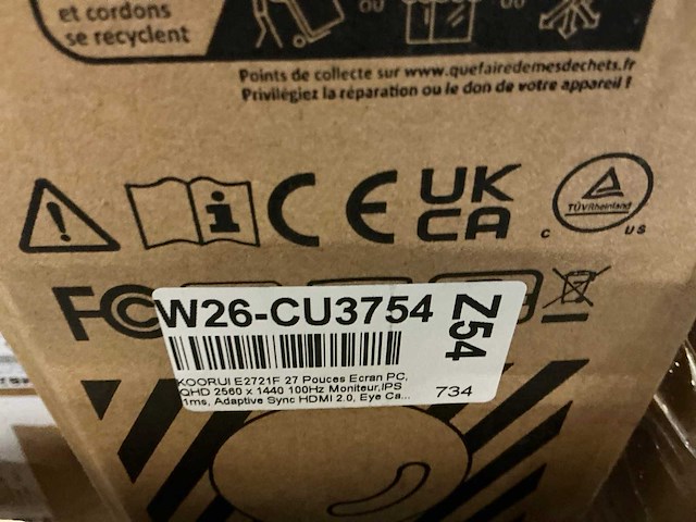 Pallet pc schermen / monitors retourgoederen - 16 items - afbeelding 5 van  9