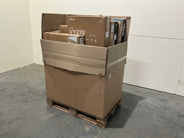 Pallet pc schermen / monitors retourgoederen - 16 items - afbeelding 1 van  8