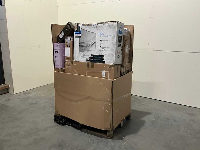 Pallet pc schermen / monitors retourgoederen - 17 items - afbeelding 1 van  7