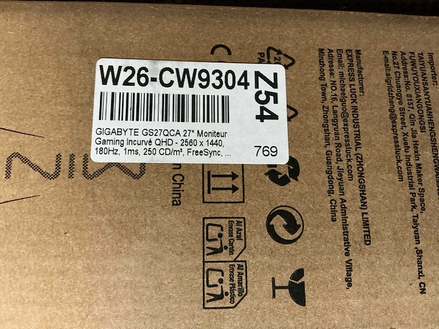 Pallet pc schermen / monitors retourgoederen - 17 items - afbeelding 4 van  8