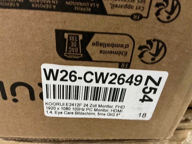 Pallet pc schermen / monitors retourgoederen - 18 items - afbeelding 4 van  8