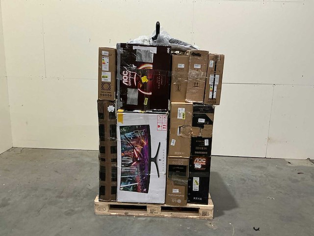 Pallet pc schermen / monitors retourgoederen - 18 items - afbeelding 2 van  9