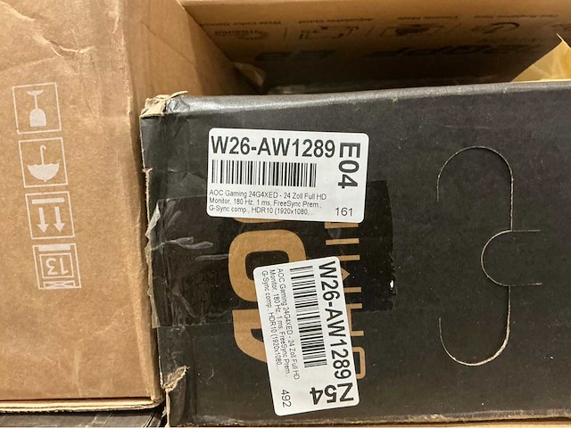 Pallet pc schermen / monitors retourgoederen - 19 items - afbeelding 1 van  1