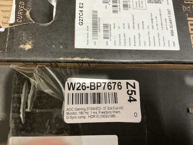 Pallet pc schermen / monitors retourgoederen - 19 items - afbeelding 5 van  7