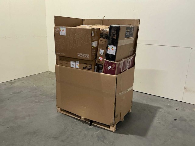 Pallet pc schermen / monitors retourgoederen - 19 items - afbeelding 1 van  9