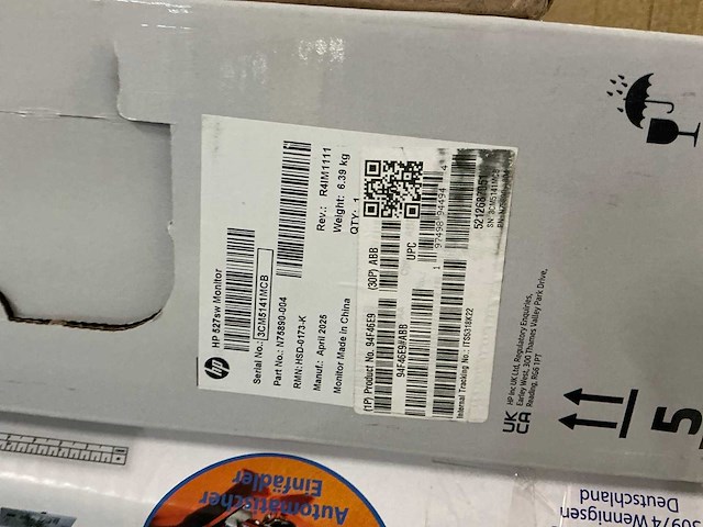 Pallet pc schermen / monitors retourgoederen - 19 items - afbeelding 3 van  9