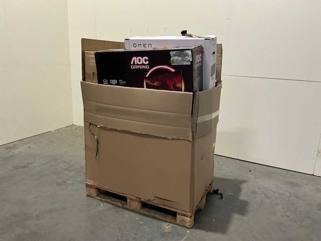 Pallet pc schermen / monitors retourgoederen - 20 items - afbeelding 1 van  8