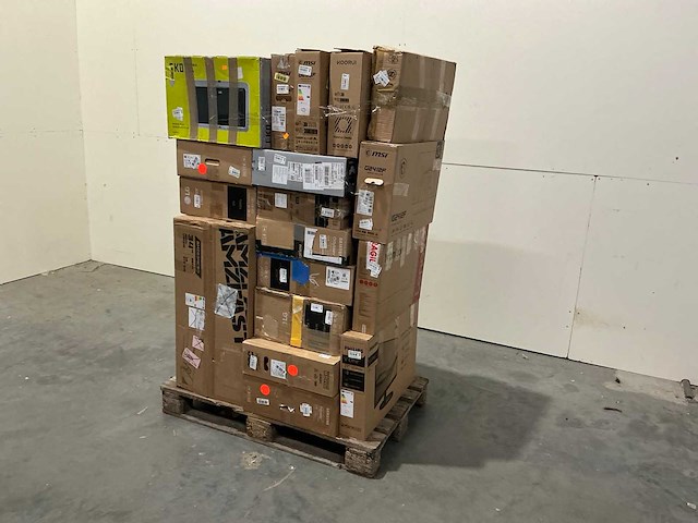Pallet pc schermen / monitors retourgoederen - 21 items - afbeelding 1 van  8