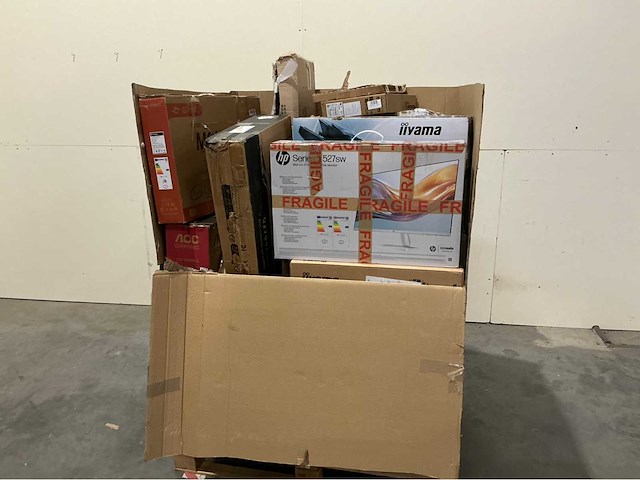 Pallet pc schermen / monitors retourgoederen - 22 items - afbeelding 1 van  5