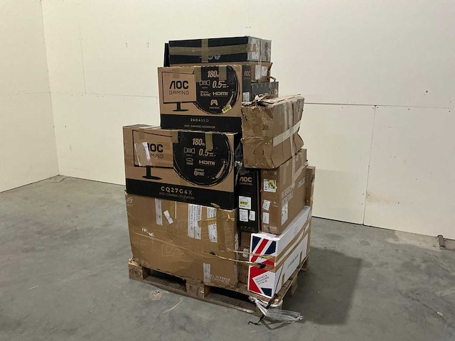 Pallet pc schermen / monitors retourgoederen - 22 items - afbeelding 1 van  10