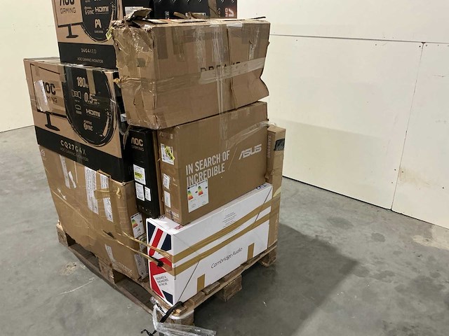 Pallet pc schermen / monitors retourgoederen - 22 items - afbeelding 3 van  10
