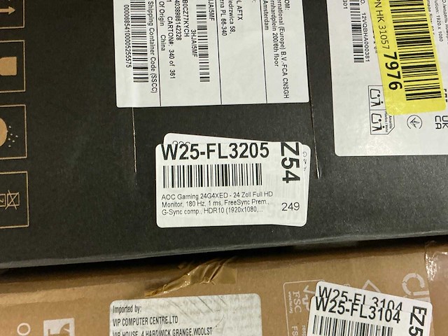 Pallet pc schermen / monitors retourgoederen - 22 items - afbeelding 8 van  10