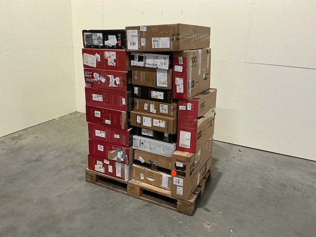 Pallet pc schermen / monitors retourgoederen - 23 items - afbeelding 1 van  10