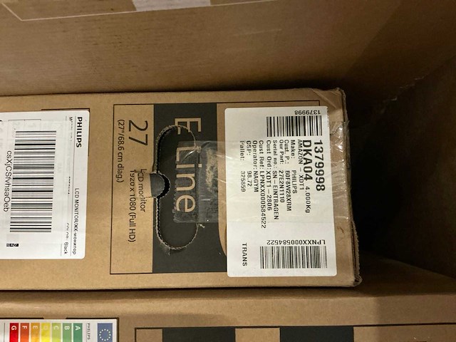 Pallet phillips pc schermen / monitors (15x) - afbeelding 8 van  9