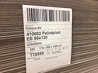 Pallet plaat karton (3x) - afbeelding 2 van  2