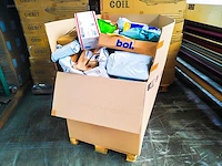 Pallet postpakketten 129 kg