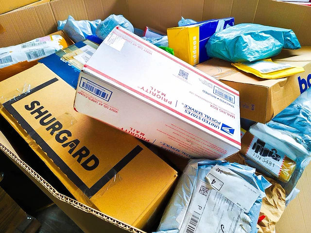 Pallet postpakketten 129 kg - afbeelding 5 van  9