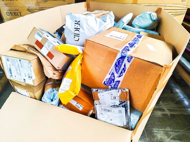 Pallet postpakketten 129 kg - afbeelding 5 van  12