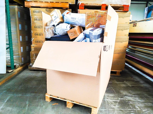 Pallet postpakketten 133 kg - afbeelding 5 van  13