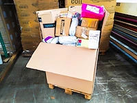 Pallet postpakketten 136 kg