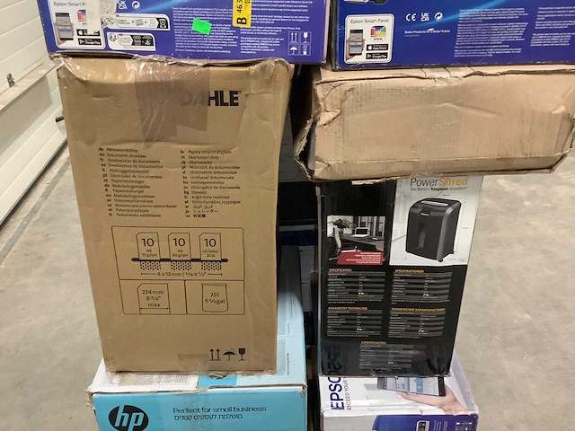 Pallet printers en papierversnipperaars - afbeelding 5 van  7