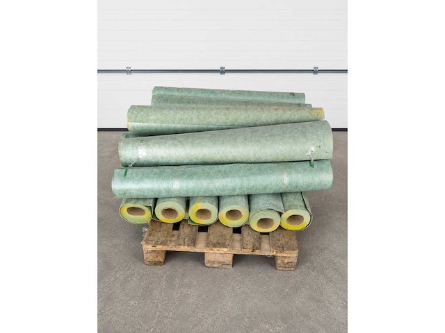 Pallet pu rubber ondervloer (20 rollen) - afbeelding 1 van  1
