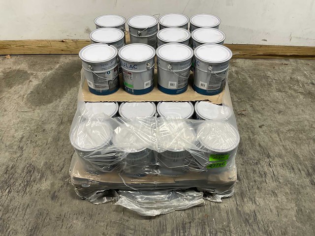 Pallet renaulac acryl-houtbeits satijn transparant - 140 liter - afbeelding 9 van  9