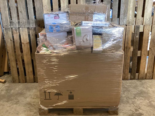 Pallet retour goederen - afbeelding 1 van  5