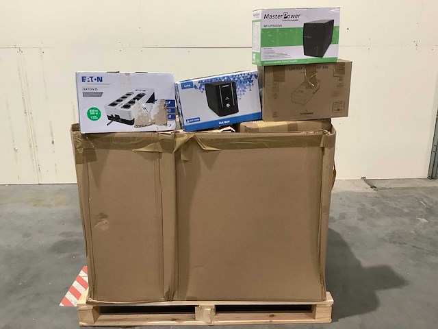 Pallet retourgoederen - noodstroom voorzieningen - batterij - afbeelding 2 van  6