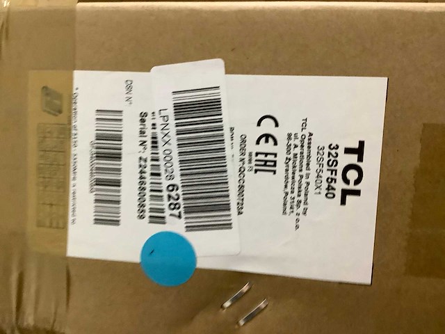 Pallet retourgoederen - televisie (13x) - afbeelding 4 van  7