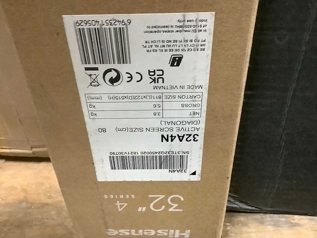 Pallet retourgoederen - televisie (14x) - afbeelding 3 van  6