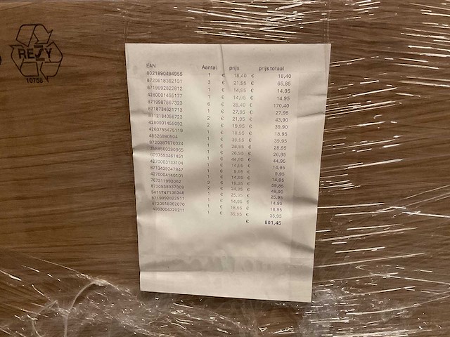 Pallet retourgoederen - afbeelding 2 van  5