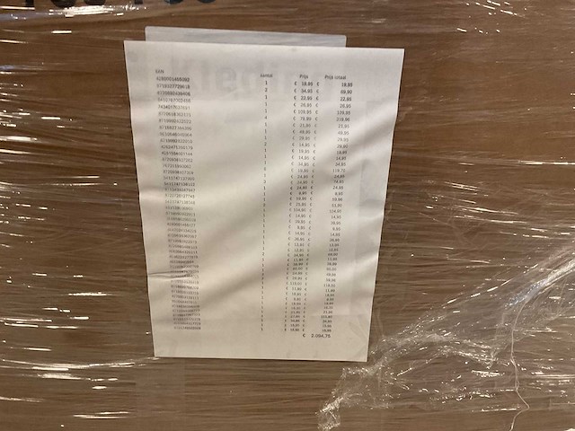 Pallet retourgoederen - afbeelding 2 van  3