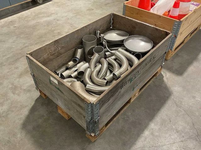 Pallet rvs materiaal - afbeelding 1 van  6