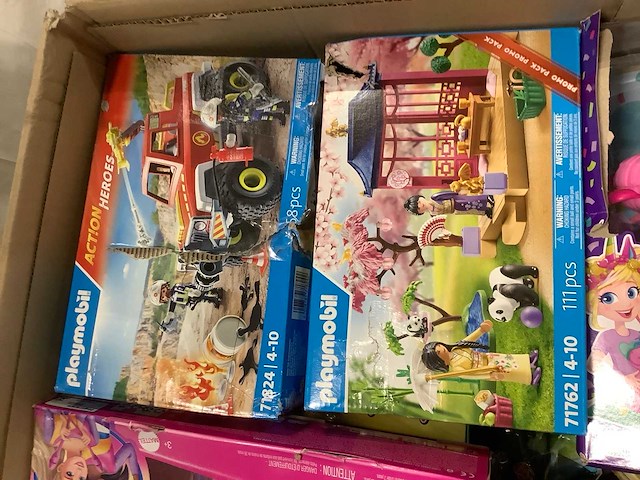 Pallet speelgoed o.a playmobil, lego en barbie - afbeelding 8 van  12