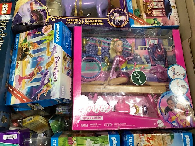 Pallet speelgoed o.a playmobil, lego en barbie - afbeelding 10 van  12
