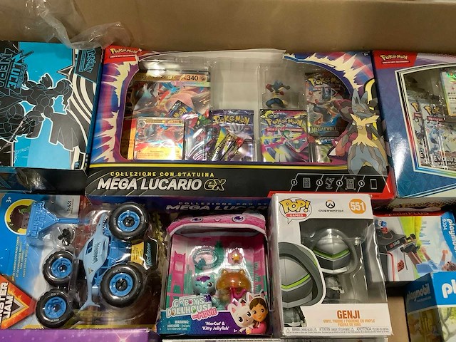 Pallet speelgoed o.a playmobil, lego en pokemon - afbeelding 6 van  10