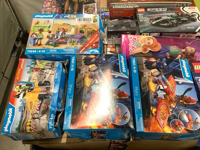 Pallet speelgoed o.a playmobil, lego en pokemon - afbeelding 5 van  9