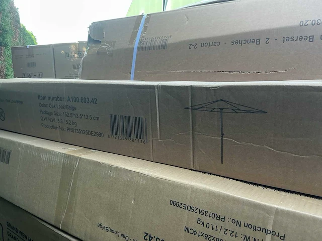 Pallet | speelhuizen / parasols / terrasset - afbeelding 2 van  14