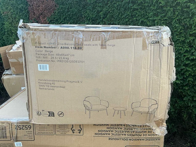 Pallet | speelhuizen / parasols / terrasset - afbeelding 5 van  14