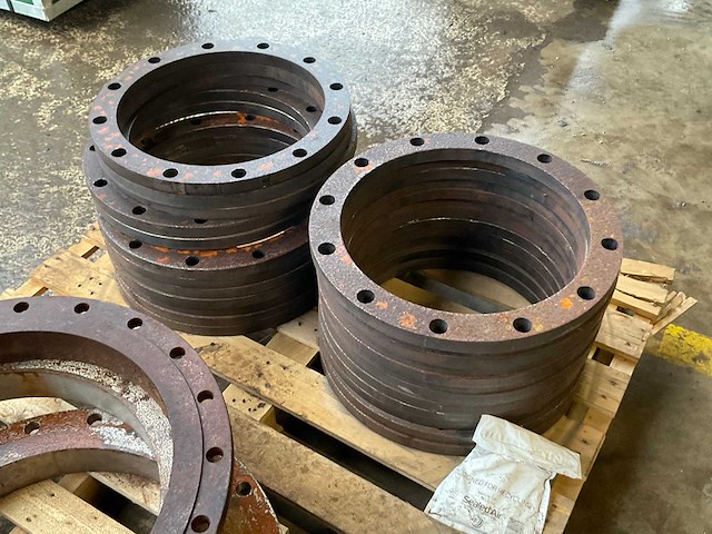 Pallet stalen lasflensen (2x) - afbeelding 3 van  3