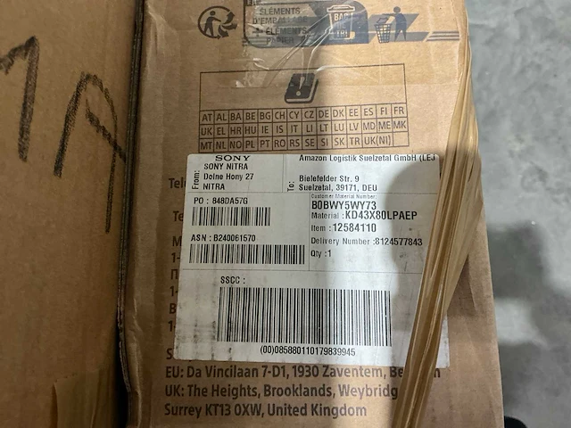 Pallet televisie - 8 items - afbeelding 3 van  6