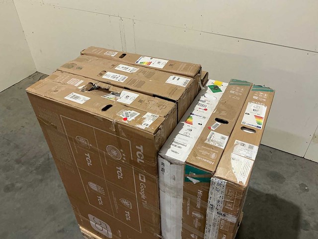 Pallet televisie - 9 items - afbeelding 2 van  4
