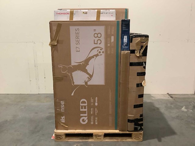 Pallet televisies retourgoederen - 10 items - afbeelding 2 van  8