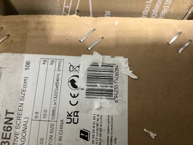 Pallet televisies retourgoederen - 10 items - afbeelding 5 van  8